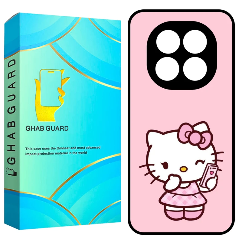 کاور قاب گارد طرح کیتی مدل GN14P20 مناسب برای گوشی موبایل شیائومی Redmi Note 14 Pro Plus 5G