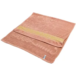 حوله حمام نیکو مدل رزبردر سایز 70x120 سانتی متر