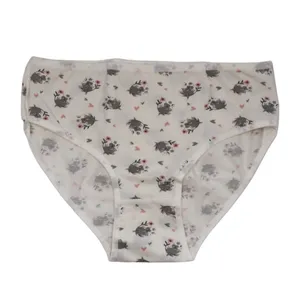 شورت زنانه میسپل مدل موش رنگ سفید