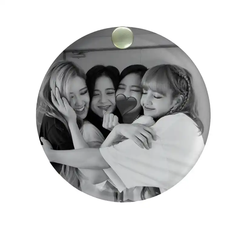 آینه جیبی طرح بلک پینک مدل ai152