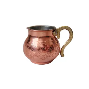 سس خوری مسی مدل طرح دار کد 102