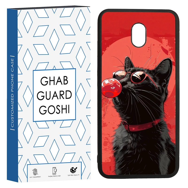 کاور قاب گارد گوشی طرح گربه کد TPU-296 مناسب برای گوشی موبایل شیائومی REDMI 8A