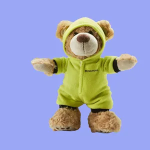 عروسک طرح خرس تدی مدل Ringtons the Bear کد SZ9/598 ارتفاع 35 سانتی‌متر