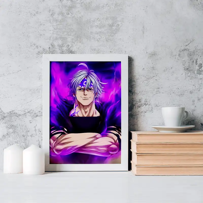 تابلو خندالو مدل استاروسا انیمه هفت گناه کبیره کد 17561