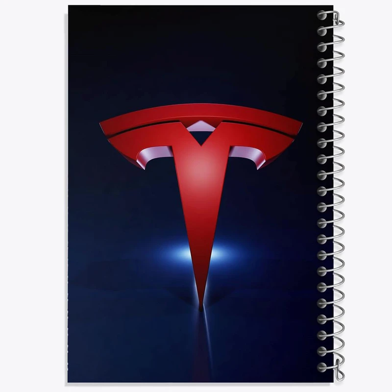 دفتر مشق 100 برگ خندالو طرح تسلا tesla کد 30705