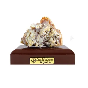سنگ راف عقیق  پارلا گوهر کد 2743