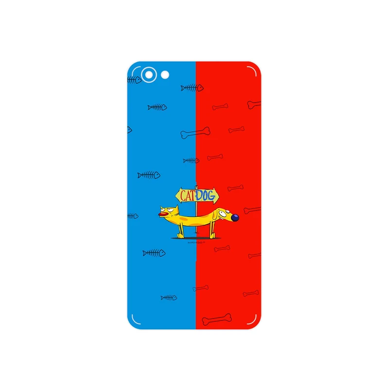 برچسب پوششی ماهوت مدل CatDog مناسب برای گوشی موبایل شیائومی Redmi Note 5A