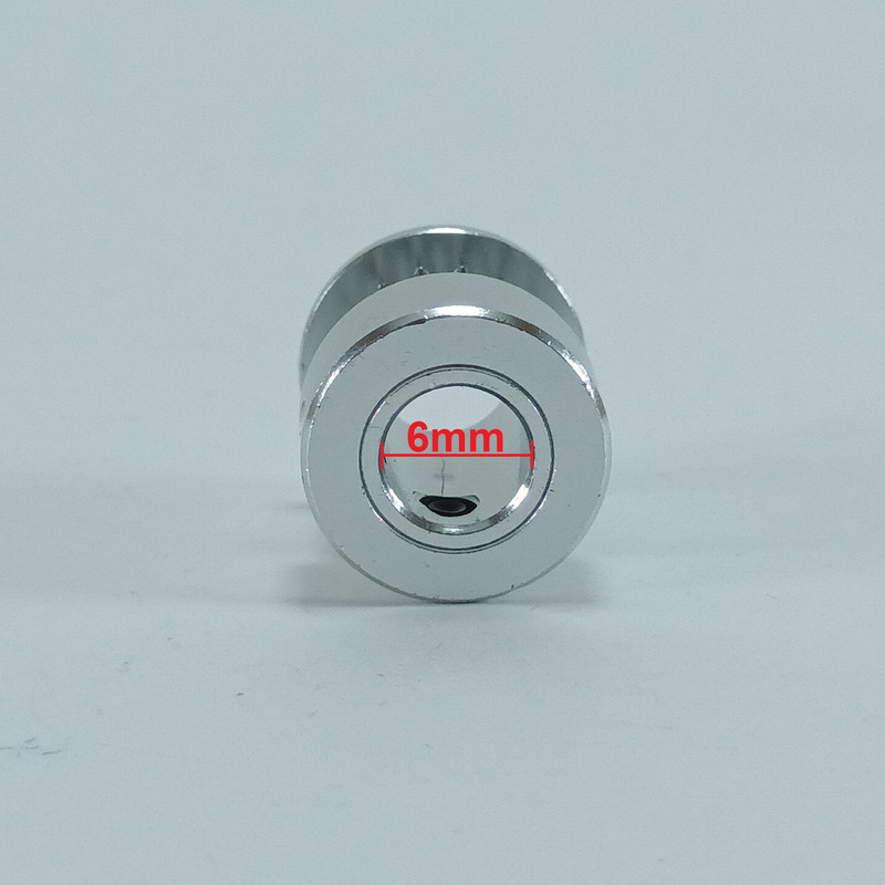 چرخ ربات مدل فولی کد 16D-GT2-6mm