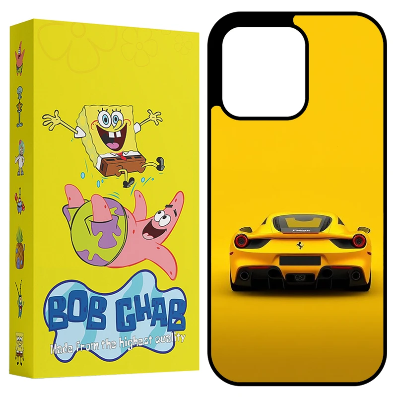 کاور باب قاب طرح ماشین مدل BCP16P مناسب برای گوشی موبایل اپل iPhone 16 Pro