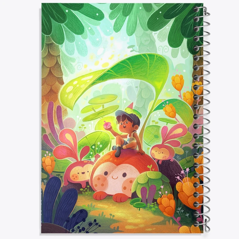 دفتر مشق 100 برگ خندالو طرح کودکانه کد F539