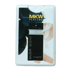 عطر جیبی مردانه ام کی دبلیو مدل SilverScent حجم 20 میلی لیتر