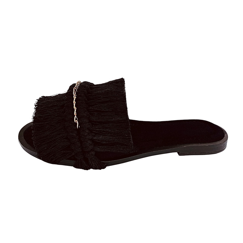 صندل زنانه مدل مکرومه