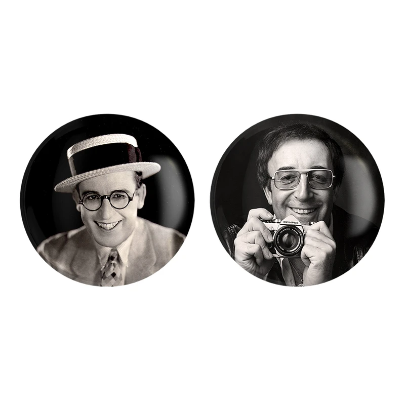 مگنت خندالو طرح هارولد لوید و پیتر سلرز کد 1005010058 مجموعه 2 عددی