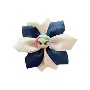 گیره مو دخترانه مدل زنبق کد 31_99