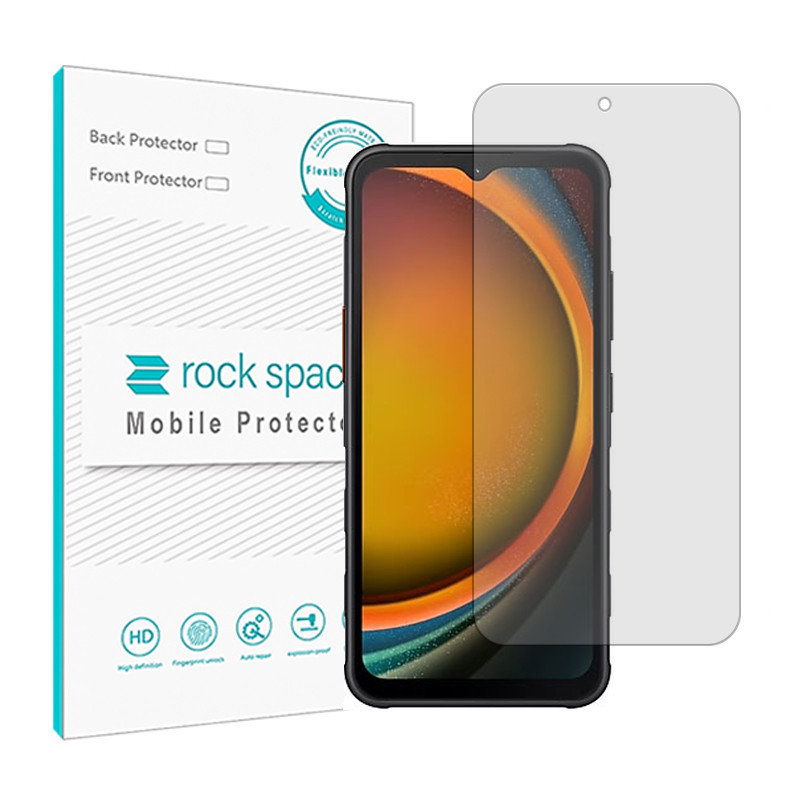 محافظ صفحه نمایش شفاف راک اسپیس مدل HyGEL مناسب برای گوشی موبایل سامسونگ Galaxy Xcover7