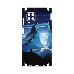 MAHOOT Blue Mountains Digital Art-FullSkin Cover Sticker for Samsung Galaxy M32