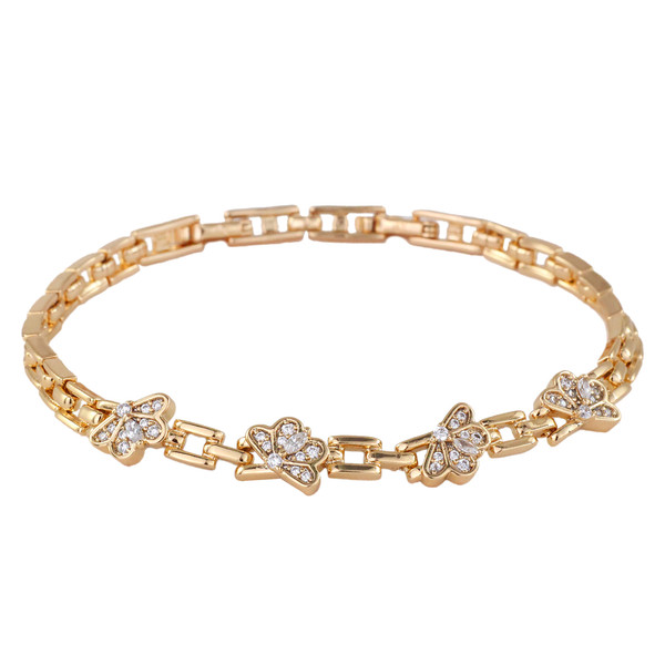 دستبند زنانه ژوپینگ مدل پروانه کد DD396