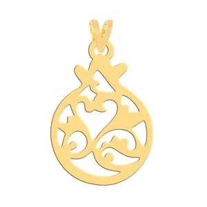 آویز گردنبند طلا 18 عیار زنانه فرشته مدل  انار یلدا WNL-000658