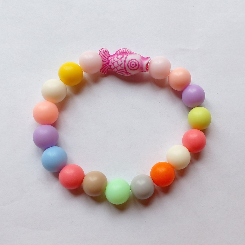 دستبند دخترانه مدل ماهی کد HCK043 دستبند دخترانه مدل ماهی کد HCK043