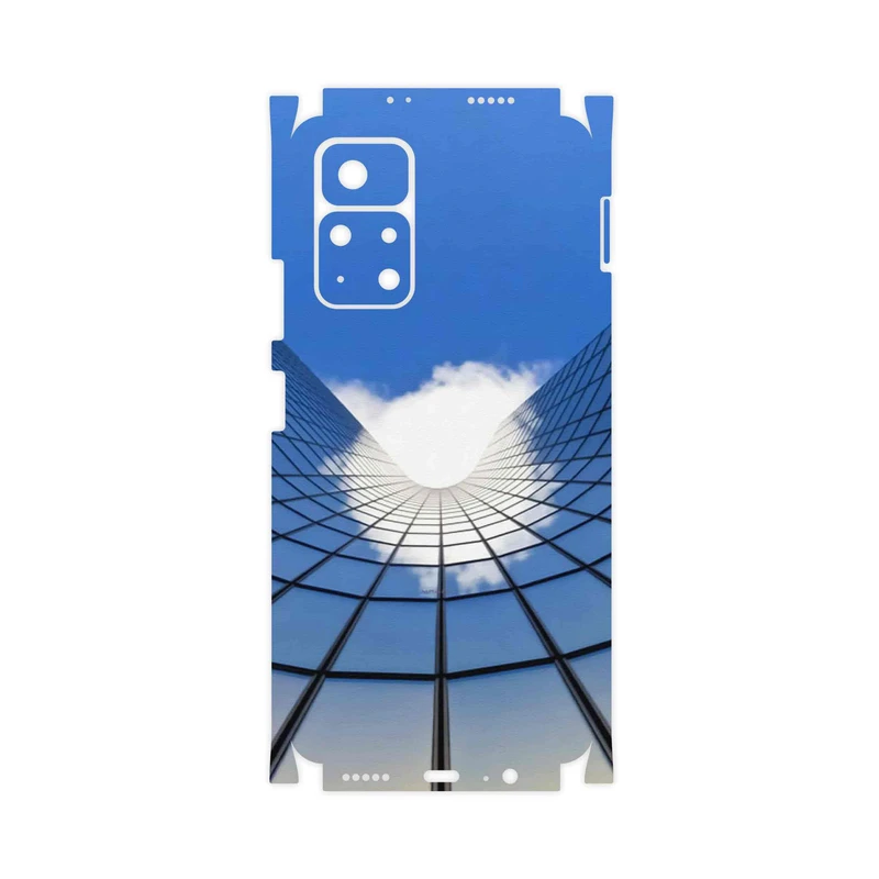برچسب پوششی ماهوت مدل Glass skyscraper-FullSkin مناسب برای گوشی موبایل شیائومی Poco M4 Pro 5G