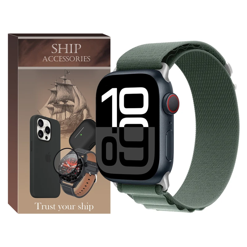 بند شیپ مدل Alpine SH مناسب برای اپل واچ سری 10 سایز 42 میلی متری