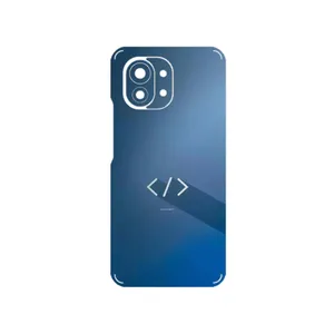 MAHOOT Minimal Coding icon Cover Sticker for Xiaomi Mi 11 5G