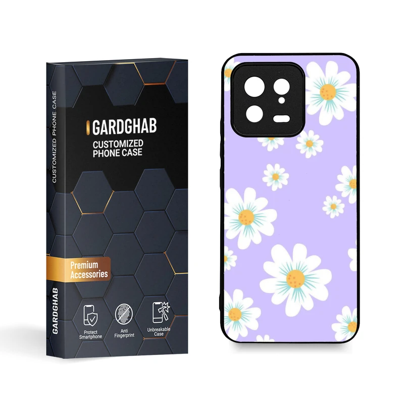 کاور گارد قاب مدل گل مناسب برای گوشی موبایل شیائومی Mi 13 5G