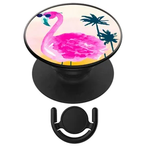 پایه نگهدارنده گوشی موبایل پاپ سوکت آکام مدل APSC0001767 به همراه پاپ کلیپ