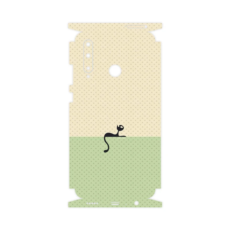 برچسب پوششی ماهوت مدل Minimal Internet Cat Icon-FullSkin مناسب برای گوشی موبایل آنر 20 Lite