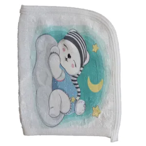 لیف حمام کودک مدل خرس خواب آلو کد SA 04