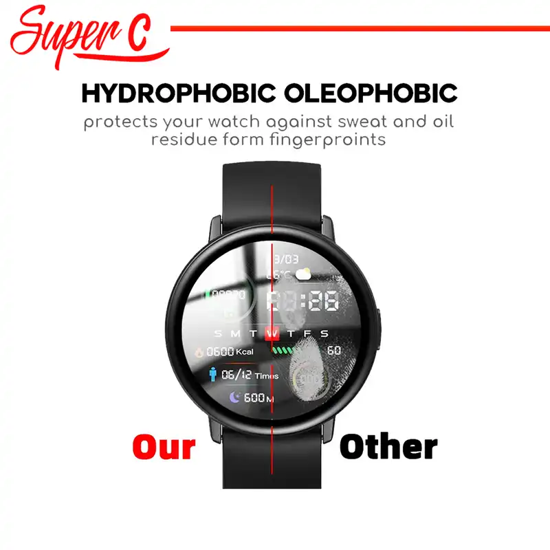 محافظ صفحه نمایش نانو سوپرسی مدل SRC مناسب برای ساعت هوشمند شیائومی GTR 2 بسته سه عددی