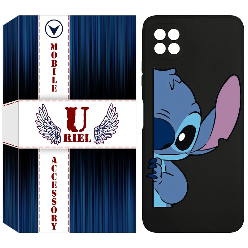 کاور یوریل مدل KSH کد 74 طرح استیچ مناسب برای گوشی موبایل سامسونگ Galaxy A22 5G