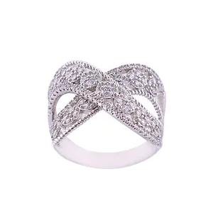 انگشتر نقره زنانه مدل اسپرت کد FR0010