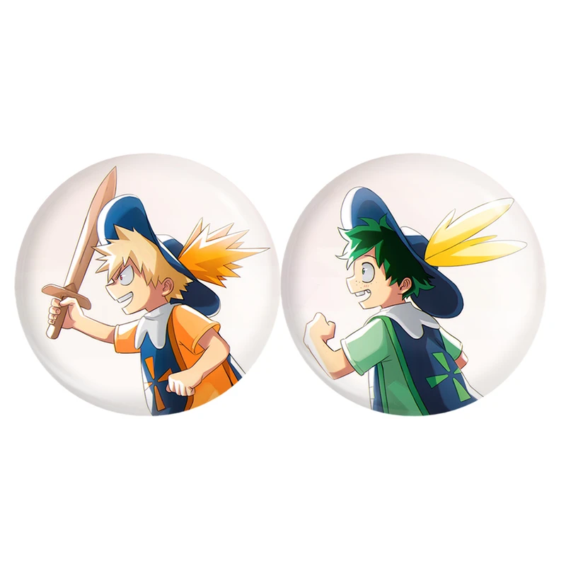 مگنت خندالو مدل دکو و باکوگو انیمه آکادمی قهرمان من My Hero Academia کد A219 مجموعه 2 عددی