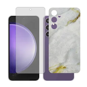 Glass Together model Matte Screen Protector Suitable for Samsung Galaxy A55 Mobile Phone with Back cover sticker