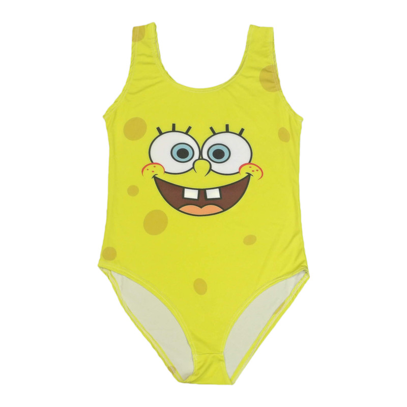 بادی زنانه مدل B11023-Sponge Bob