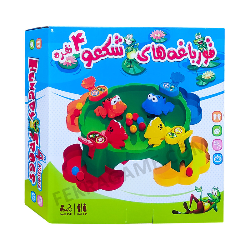 بازی فکری مدل قورباغه هاي گرسنه