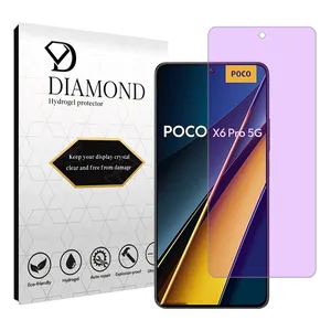 Diamond Tough model anti-violet screen protector suitable for Xiaomi Poco X6 Pro mobile phone