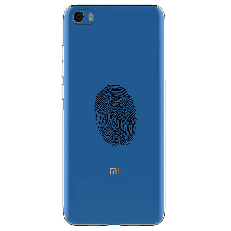 کاور مگافون طرح اثر انگشت مدل C62-B مناسب برای گوشی موبایل شیائومی Mi Note / Mi Note Pro