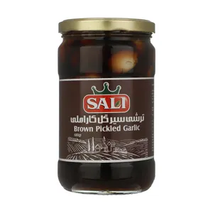 ترشی سیرگل کاراملی سالی - 680 گرم