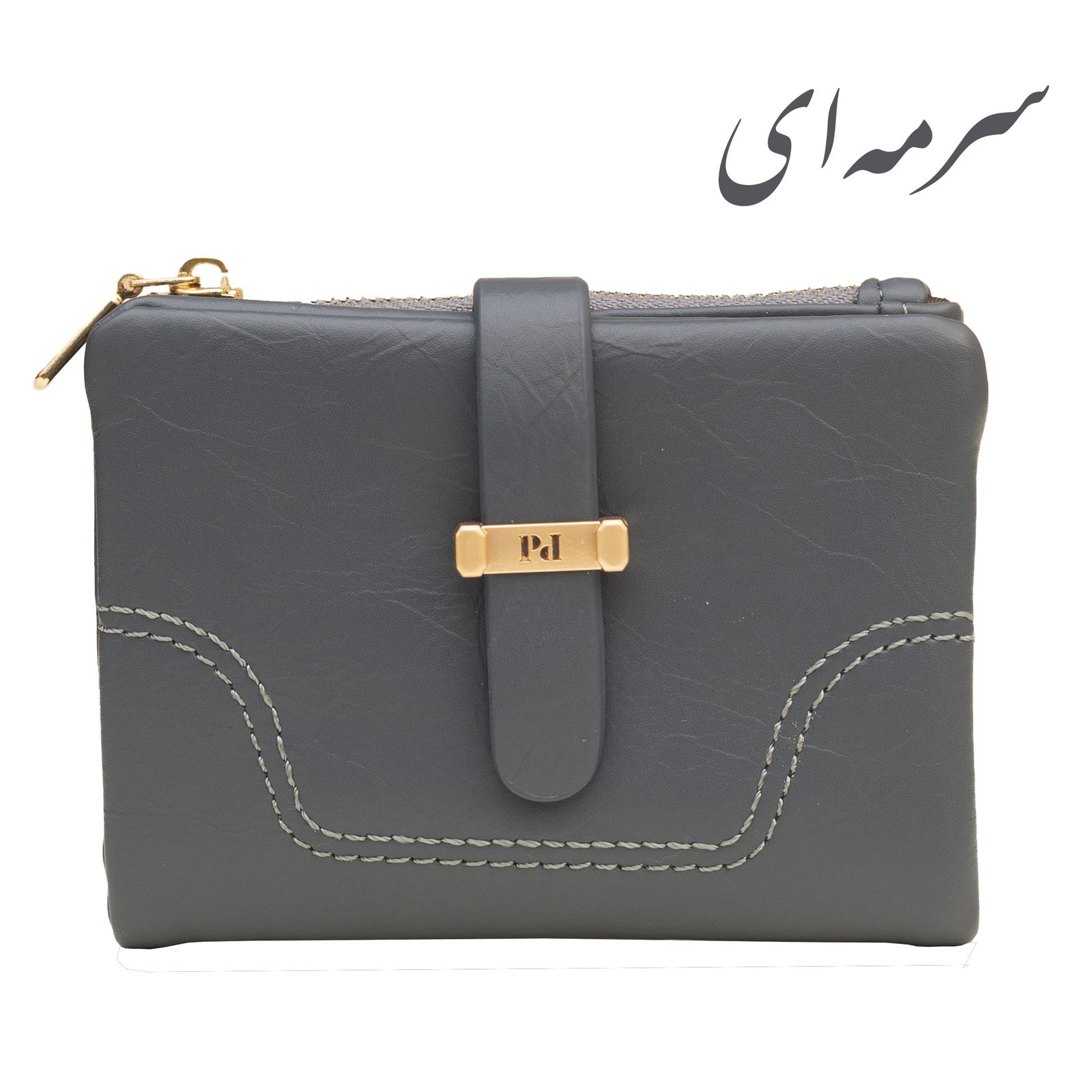 کیف پول زنانه پرتیزس مدل دوخت کد 2020047 -  - 6
