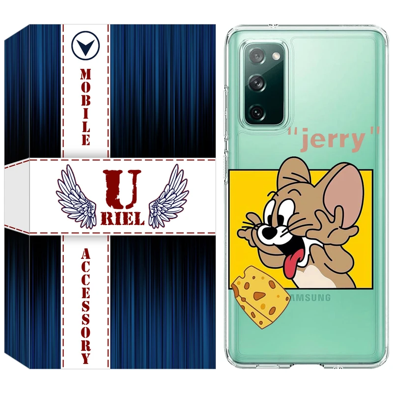 کاور یوریل مدل Clear کد 11 طرح جری مناسب برای گوشی موبایل سامسونگ Galaxy S20 FE