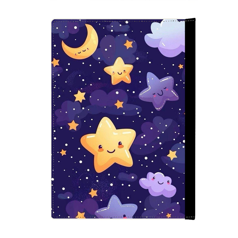 کلاسور پاد آفرین مدل ماه و ستاره های کیوت کد 199