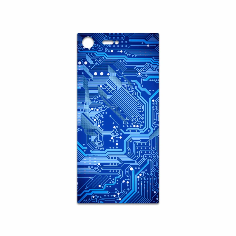 برچسب پوششی ماهوت مدل Blue Printed Circuit Board مناسب برای گوشی موبایل سونی Xperia XZ Premium
