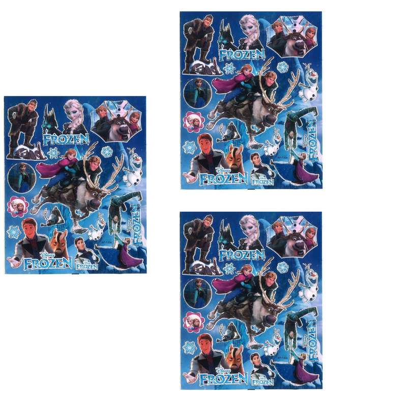 استیکر کودک مدل فروزن و السا کد AP_130A بسته 3 عددی