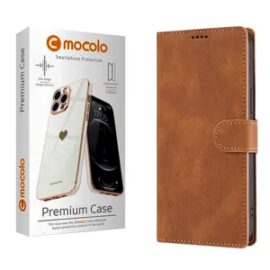 کیف کلاسوری موکولو مدل Flip Leather مناسب برای گوشی موبایل شیائومی Redmi Note 14 Pro 4G 