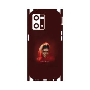 MAHOOT Portrait of an Indian Woman-FullSkin Cover Sticker for Oppo Reno 8 4G