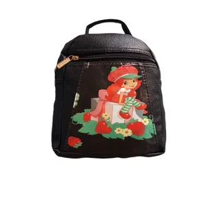 کوله پشتی دخترانه مدل دختر توت فرنگی 003A