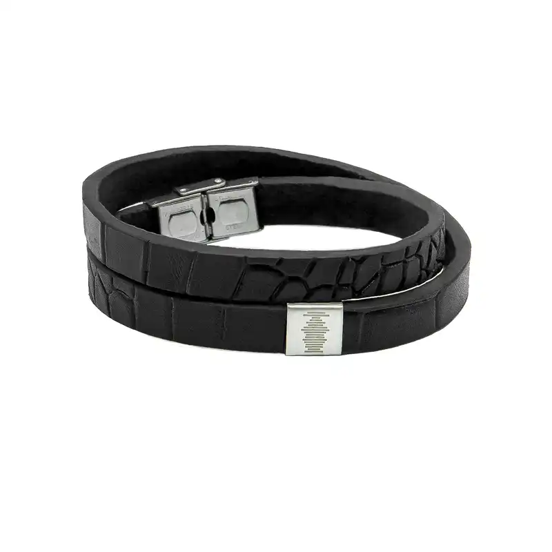 دستبند نقره تابا مدل فرکانس صدا کد DK4152