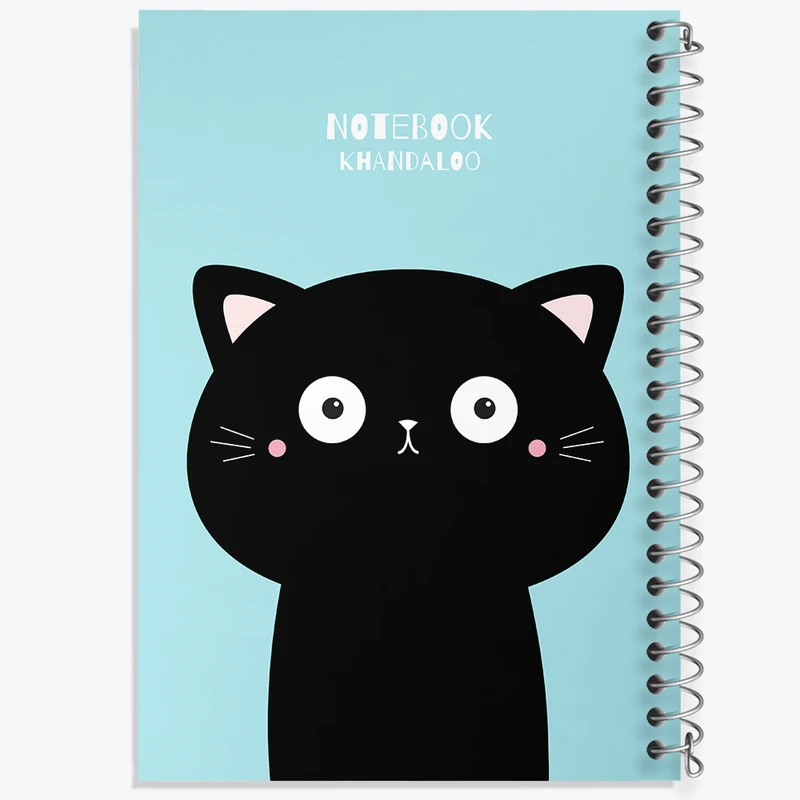 دفتر لیست خرید 50 برگ خندالو طرح گربه بامزه کد N1189